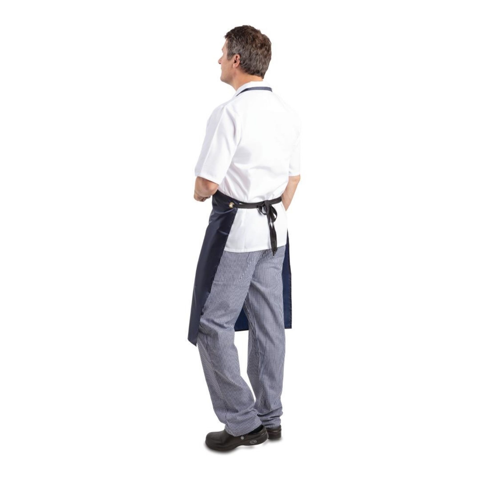 Picture of Whites Light Duty Water Resistant Bib Apron Blue