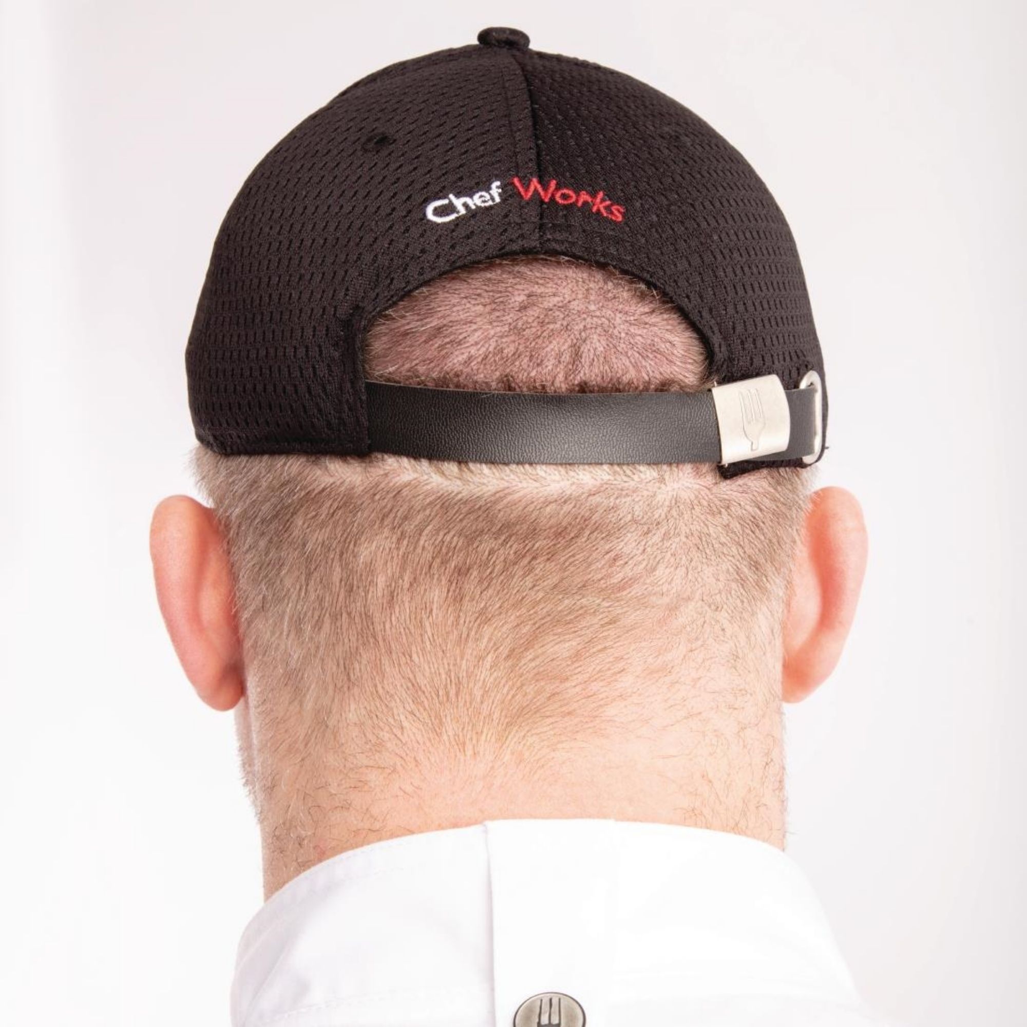Picture of Chef Works Cool Vent Baseball Cap Black
