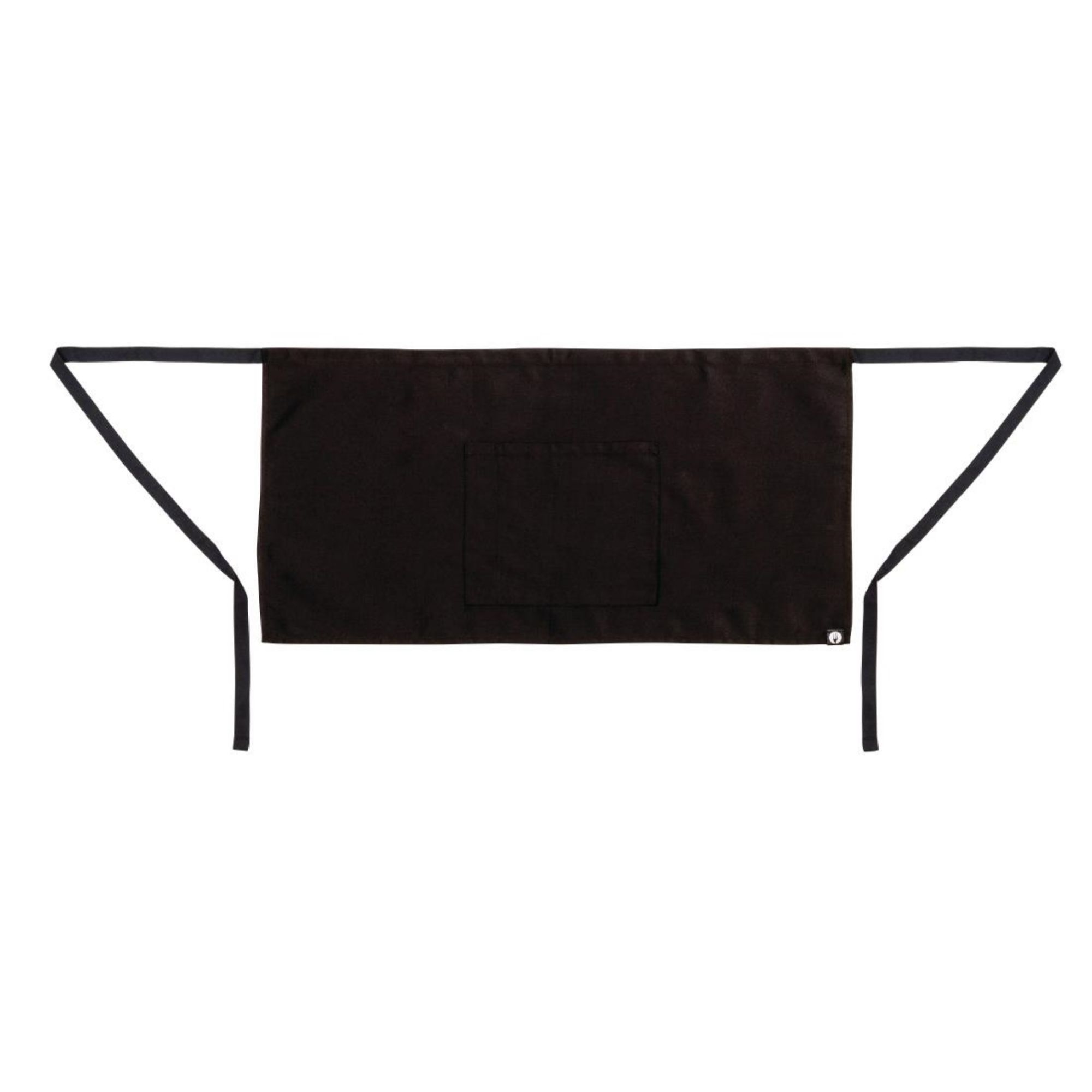 Picture of Chef Works Short Bistro Apron Black