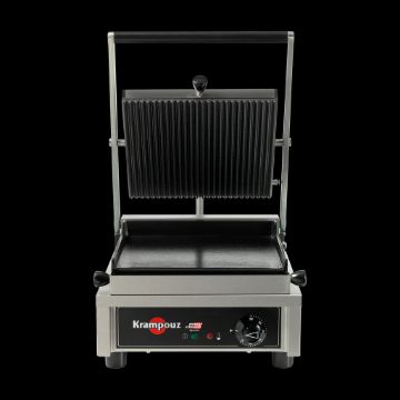 Picture of KRAMPOUZ GECID3BO - Multi Contact Grill Small - Ribbed plate top-smooth plate bottom