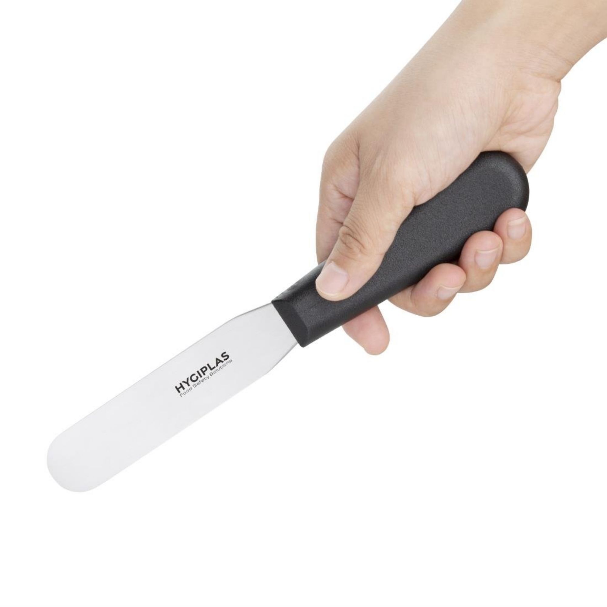 Picture of Hygiplas Straight Blade Palette Knife Black 10.3cm