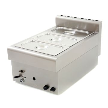 Picture of Archway Countertop Gastronorm Bains Marie - Gas 3 Pots