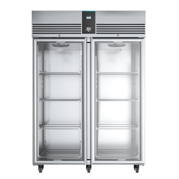 Picture of Foster EP1440G/41-494 Upright Glass Door Refrigerated Cabinet - Stainless Int./Ext.