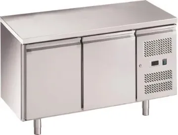 Picture of Chefsrange RC2H 2 Door Fridge Counter With Castors