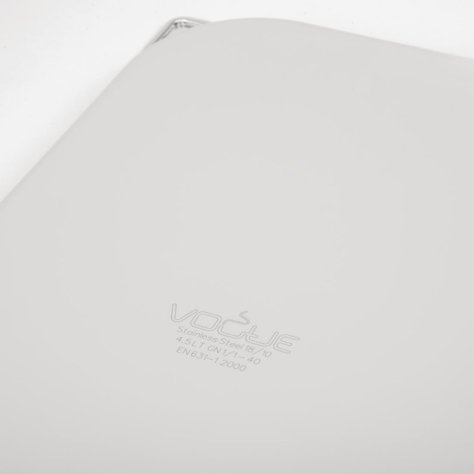 Picture of Vogue Heavy Duty Stainless Steel 1/1 Gastronorm Tray 40mm