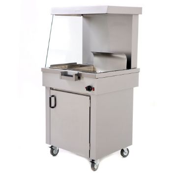 Picture of Archway Freestanding Chip Scuttle - Large w/Cabinet