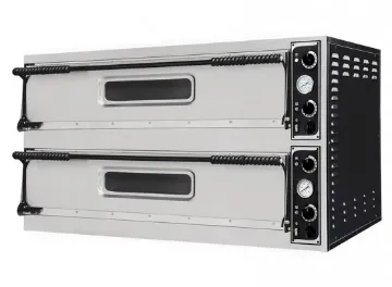 Picture of Prisma XL22LDEU Electronic Controlled High Power Slimline Twin Deck Electric Pizza Oven - 4 X 16