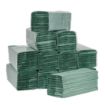 Picture of Jantex Z Fold Paper Hand Towels Green 1-Ply 3000 Sheets