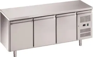 Picture of Chefsrange RC3H 3 Door Fridge Counter With Castors