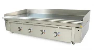 Picture of Mirror M1300E Heavy Duty Electric Chrome Griddle - Smooth Plate