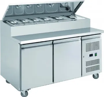 Picture of Chefsrange SP270 - 2 Door Prep Counter