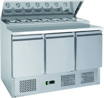 Picture of Chefsrange SP313 - 3 Door Prep Counter