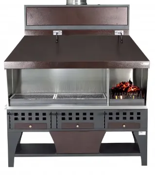 Picture of Peva BL200 Charcoal Chargrill With Decorative Canopy