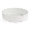 Picture of Olympia Mediterranean Stackable Dishes White 134mm (Pack of 6)