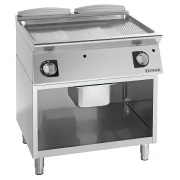 Picture of Giorik FMG741CRX Gas Griddle - 1/3 Ribbed + 2/3 Smooth Plate