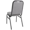 Picture of Bolero Square Back Banquet Chairs Black & Grey (Pack of 4)