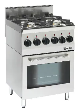 Picture of Bartscher Gas stove 600, W600, 4BR, elO