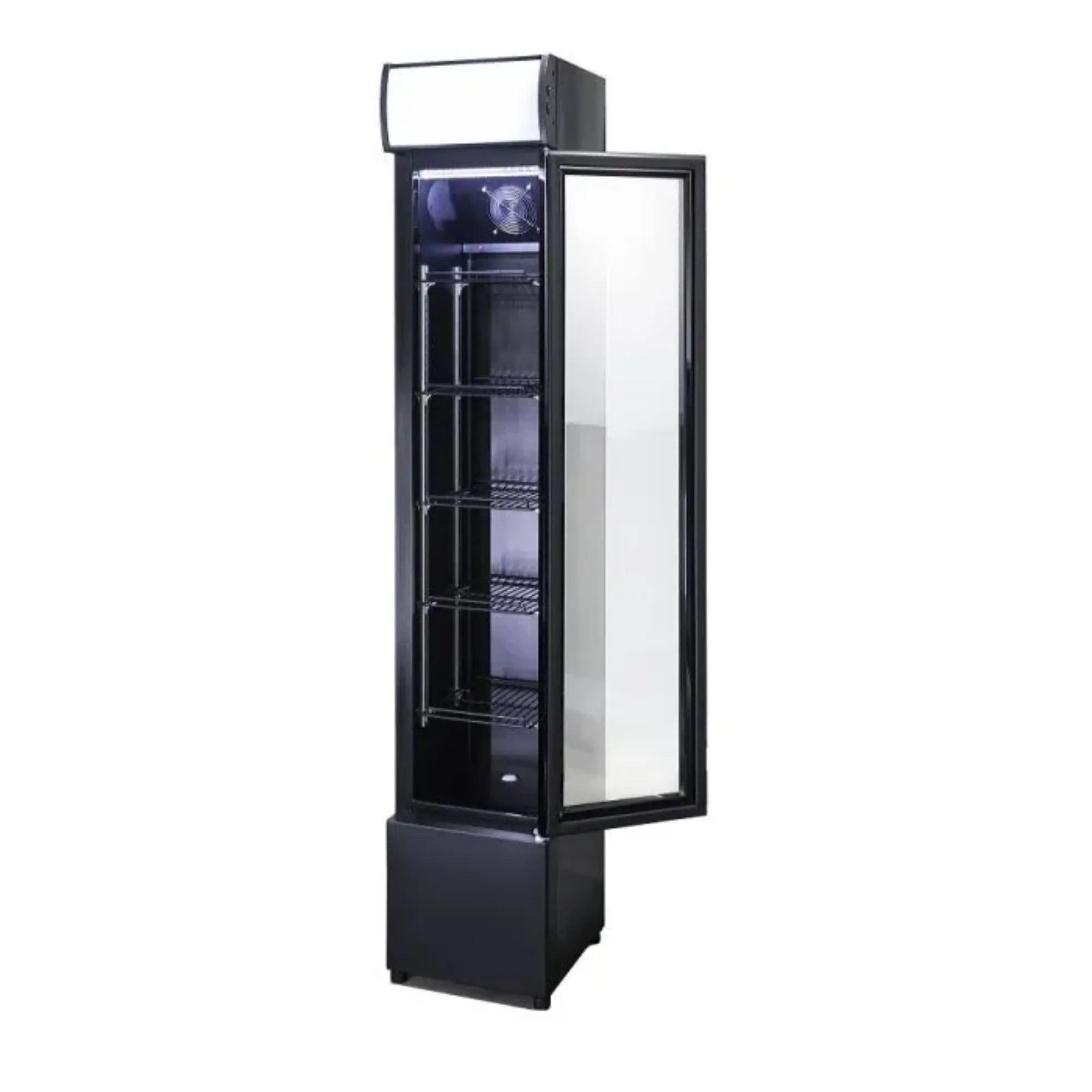 Picture of Refrigerator Narrow Black Single Door