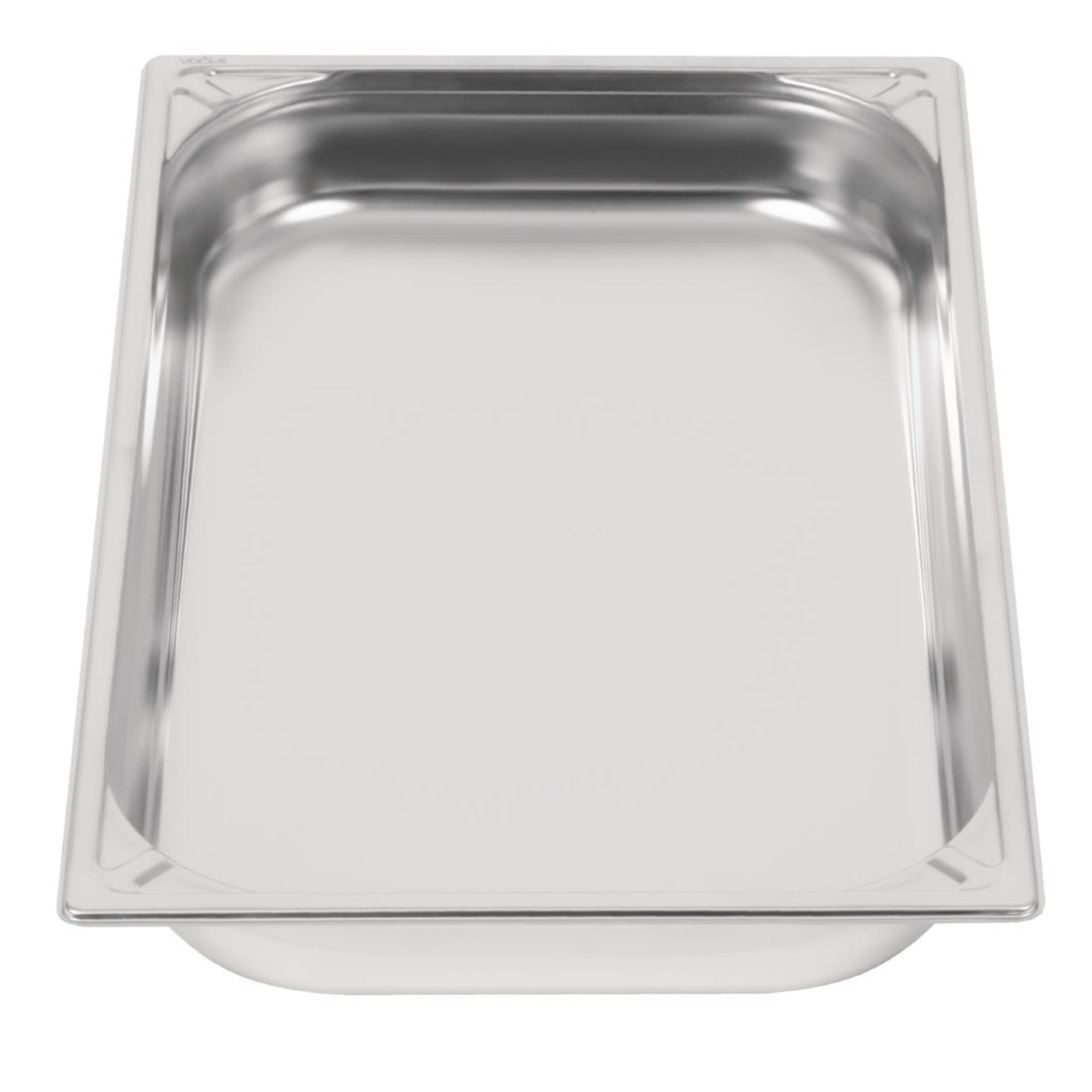 Picture of Vogue Heavy Duty Stainless Steel 1/1 Gastronorm Tray 65mm