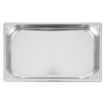 Picture of Vogue Heavy Duty Stainless Steel 1/1 Gastronorm Tray 65mm