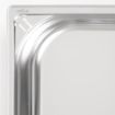 Picture of Vogue Heavy Duty Stainless Steel 1/1 Gastronorm Tray 65mm