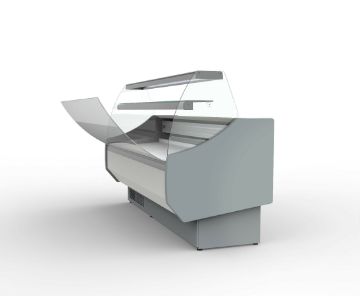 Picture of Coreco CVED-8-30-C Curved Glass Serveover, 2995mm