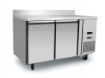 Picture of Atosa EPF3462HDSB 2 Door Preparation Counter Freezer with Splash Back, 280 Litres