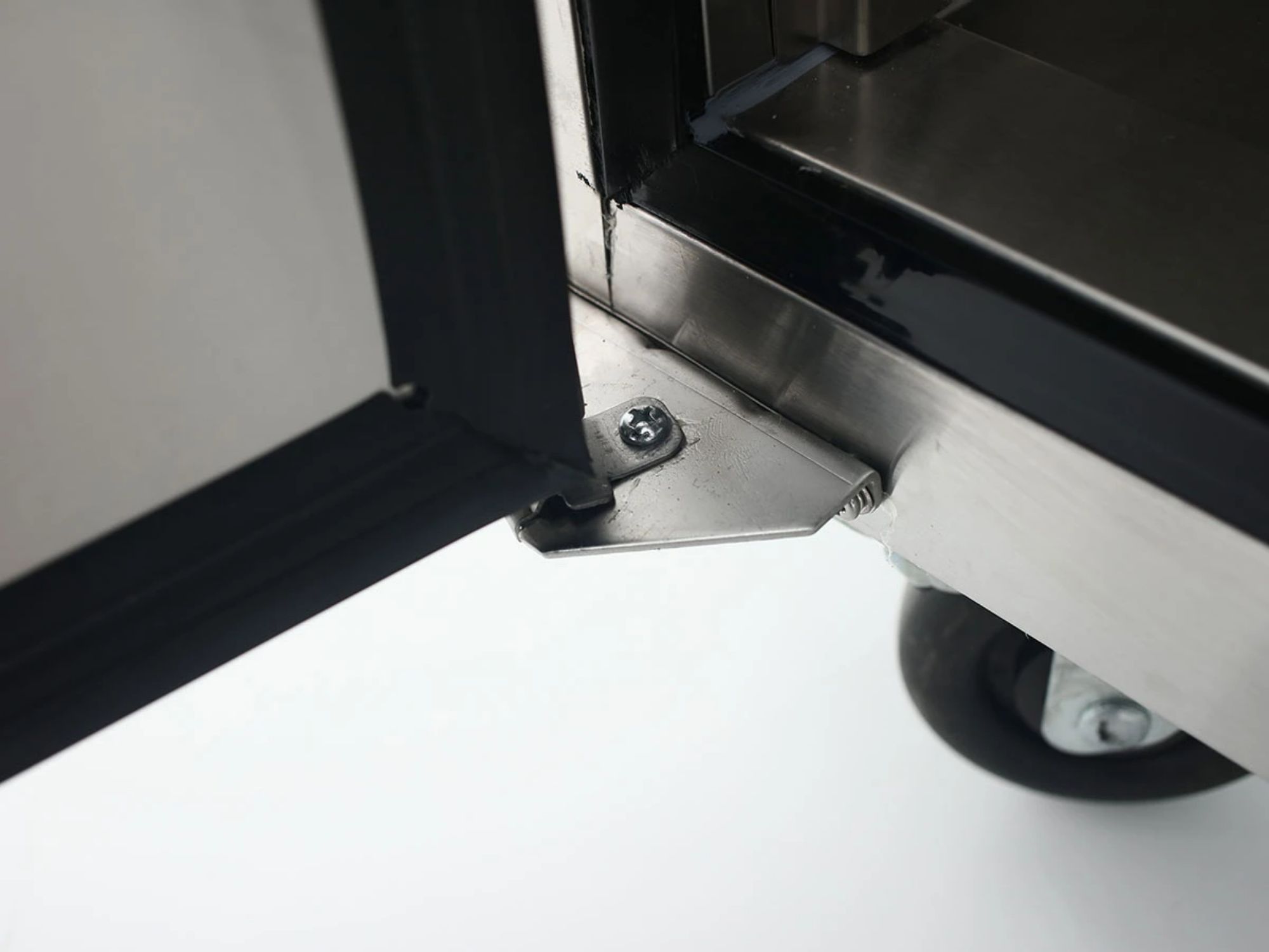 Picture of Atosa EPF3462HDSB 2 Door Preparation Counter Freezer with Splash Back, 280 Litres