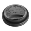Picture of Fiesta Compostable Coffee Cup Lids 225ml / 8oz (Pack of 50)