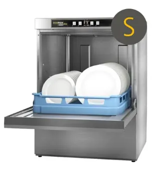 Picture of Hobart Ecomax Plus F515SW-10C Undercounter Dishwasher with Water Softener, 500mm Rack