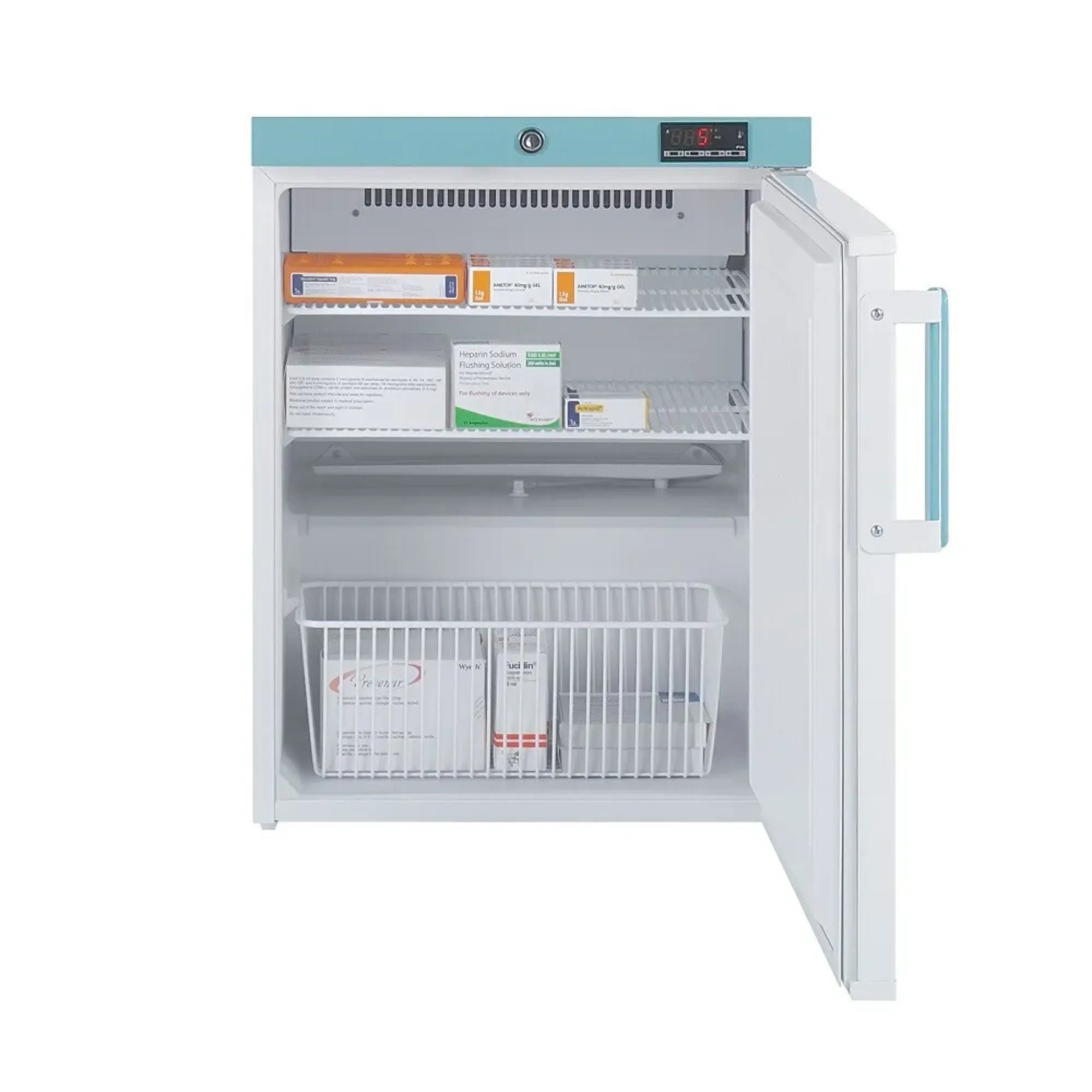 Picture of LEC Medical PESR82UK Countertop Solid Door Pharmacy Refrigerator