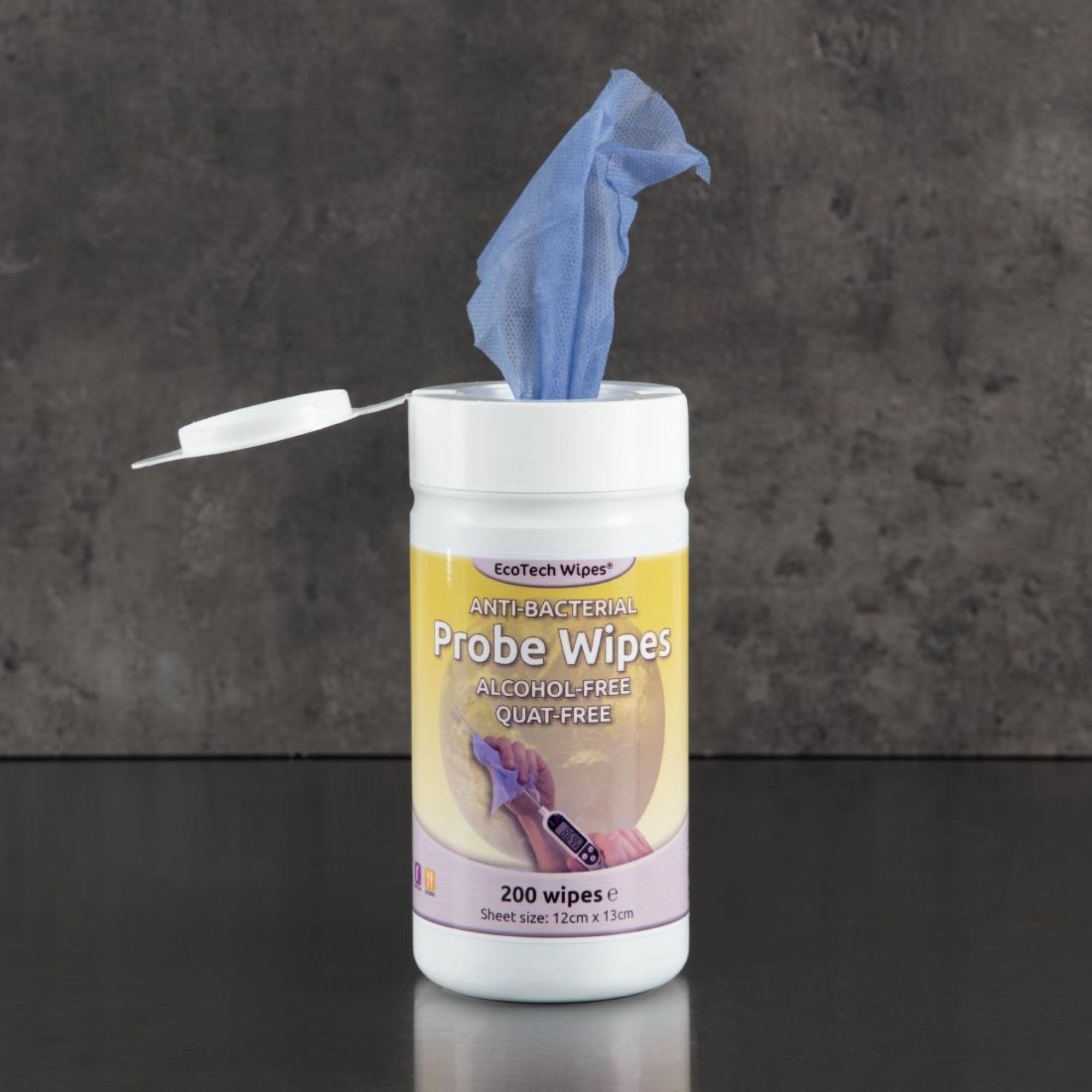 Picture of Alcohol-Free Quat-Free Food Probe Wipes (Pack of 200)