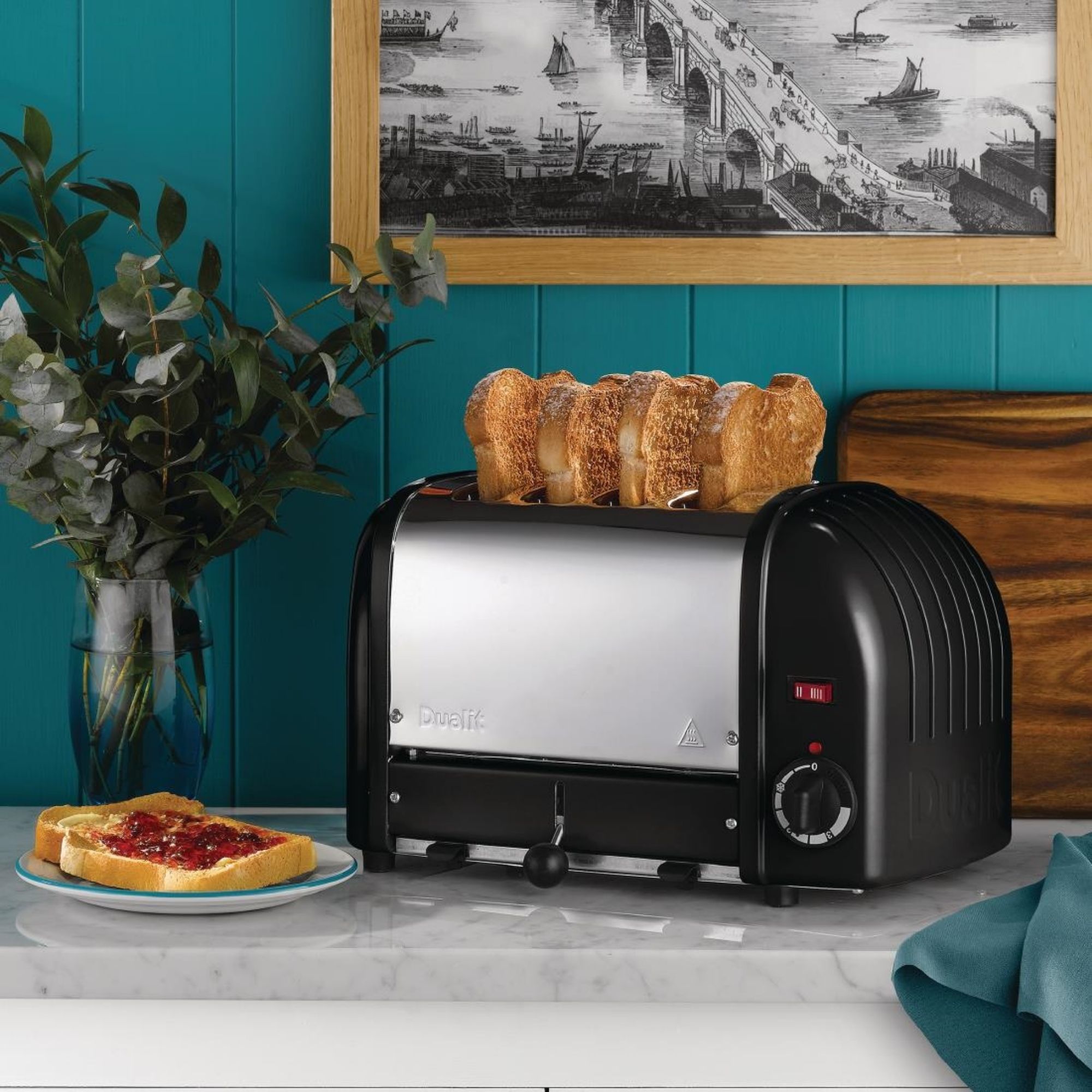 Picture of Dualit 4 Slice Vario Toaster Black 40344