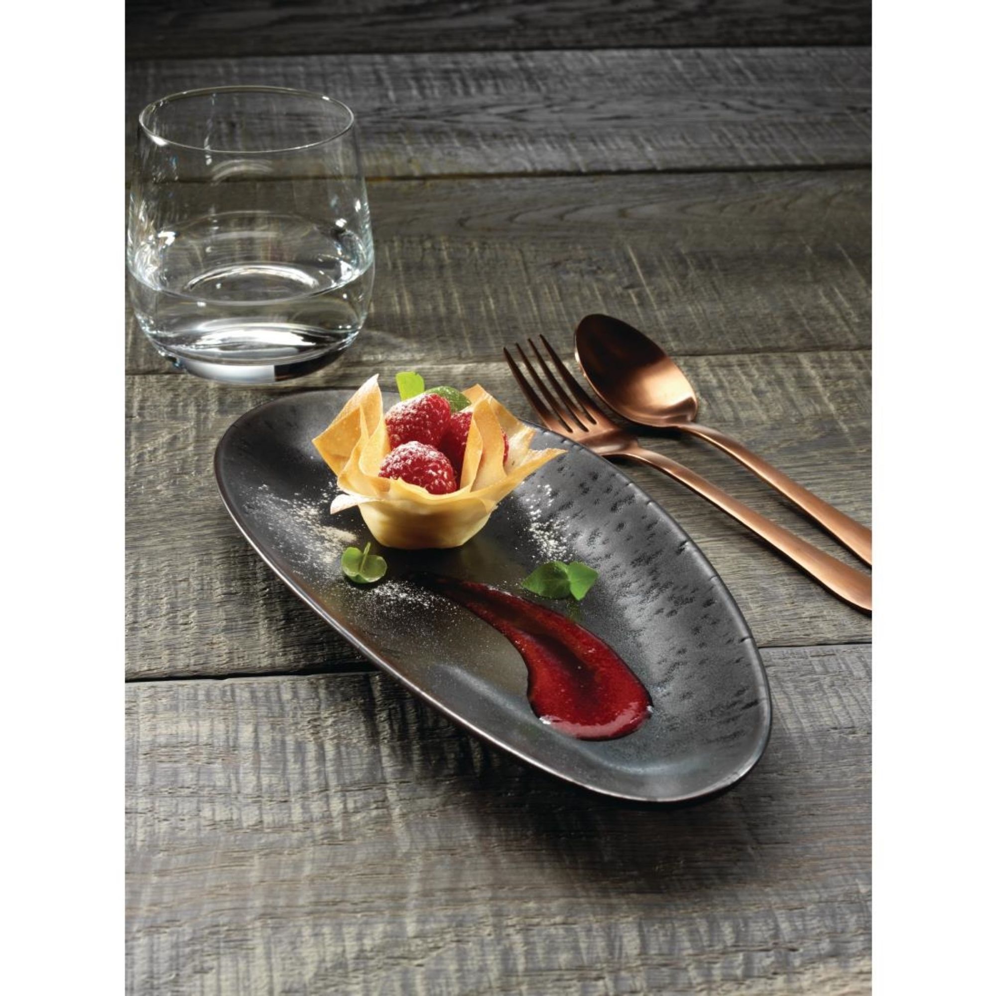 Picture of Olympia Fusion Oval Plate 250mm (Pack of 6)