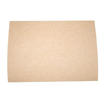 Picture of Vegware Compostable Unbleached Greaseproof Paper 380 x 275mm