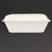 Picture of Fiesta Compostable Bagasse Hinged Food Containers 182mm