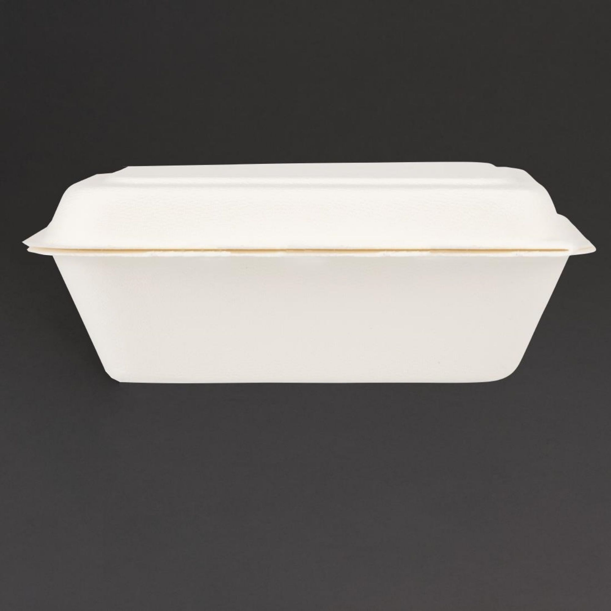 Picture of Fiesta Compostable Bagasse Hinged Food Containers 182mm