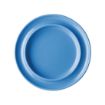 Picture of Olympia Heritage Raised Rim Plates Blue 203mm (Pack of 4)