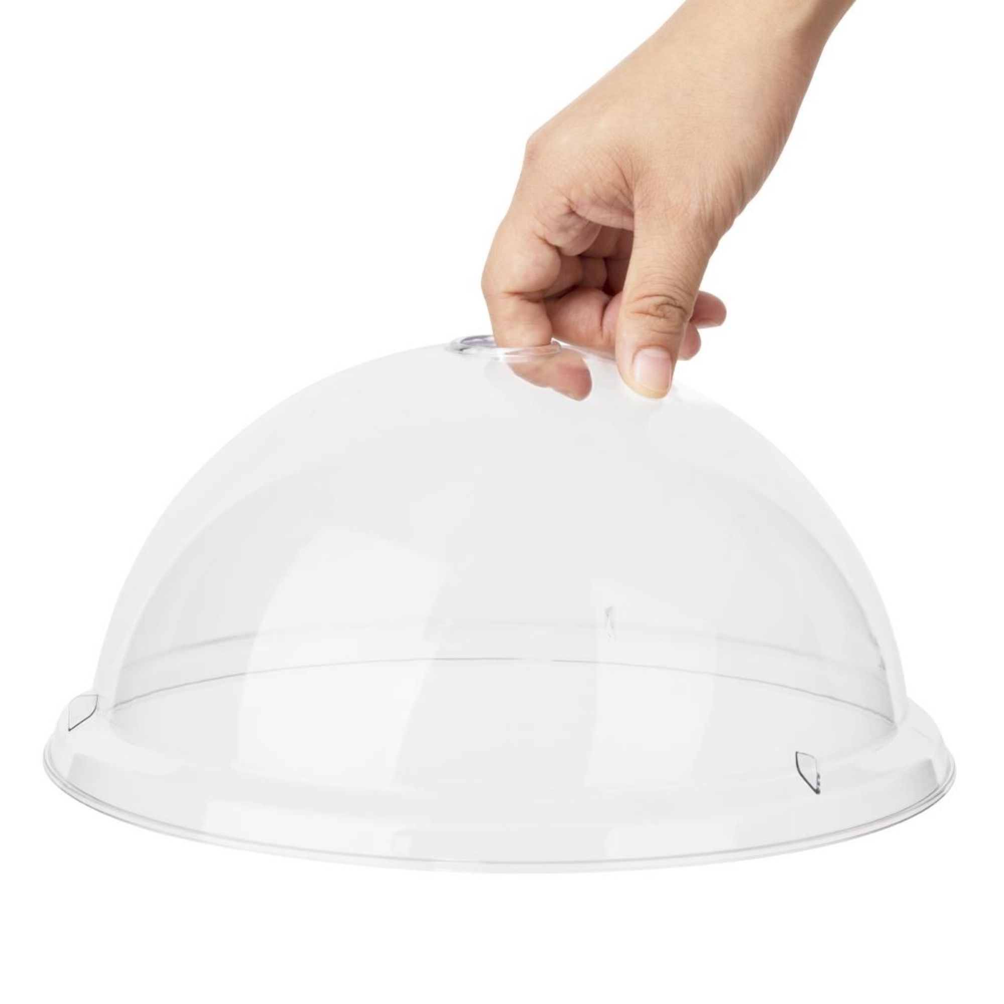 Picture of Olympia Kristallon Polycarbonate Domed Plate Cover Round 260mm