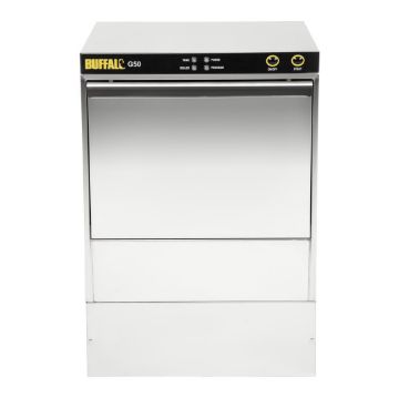 Picture of Buffalo Undercounter Glasswasher with Drain Pump 500x500mm Baskets