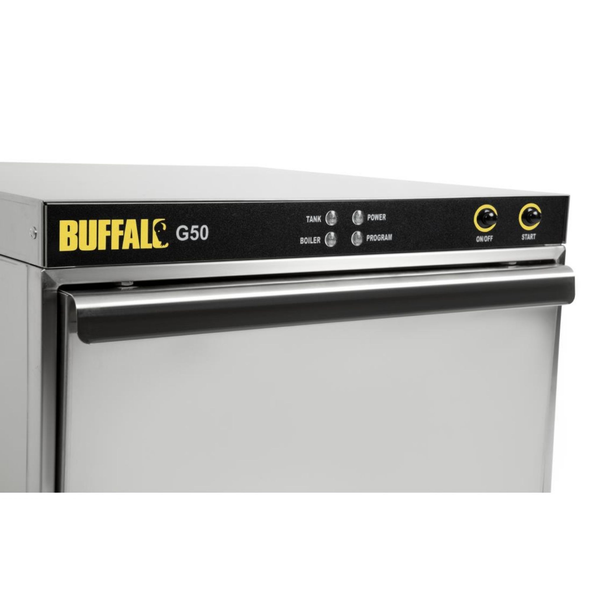 Picture of Buffalo Undercounter Glasswasher with Drain Pump 500x500mm Baskets