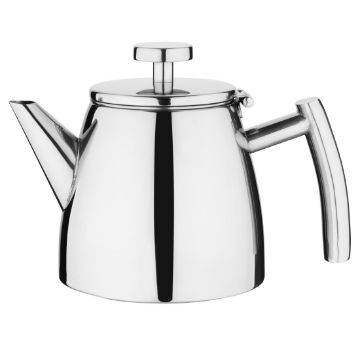 Picture of Olympia Conical Insulated Stainless Steel Teapot with Filter 600ml