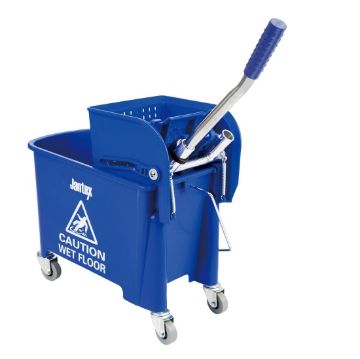 Picture of Jantex Kentucky Mop Bucket and Wringer 20Ltr Blue