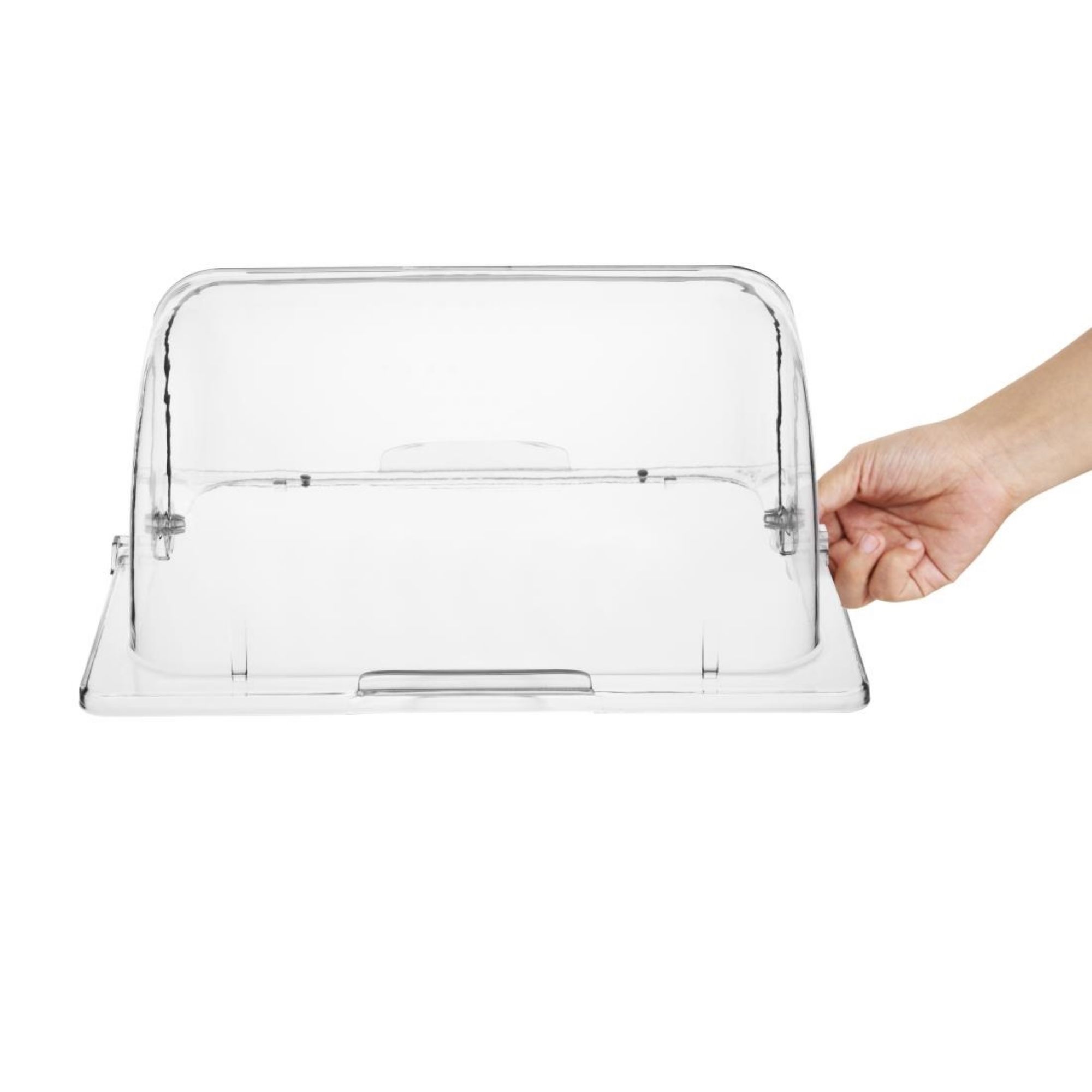 Picture of Olympia Kristallon Polycarbonate Rolltop Cover GN 1/2