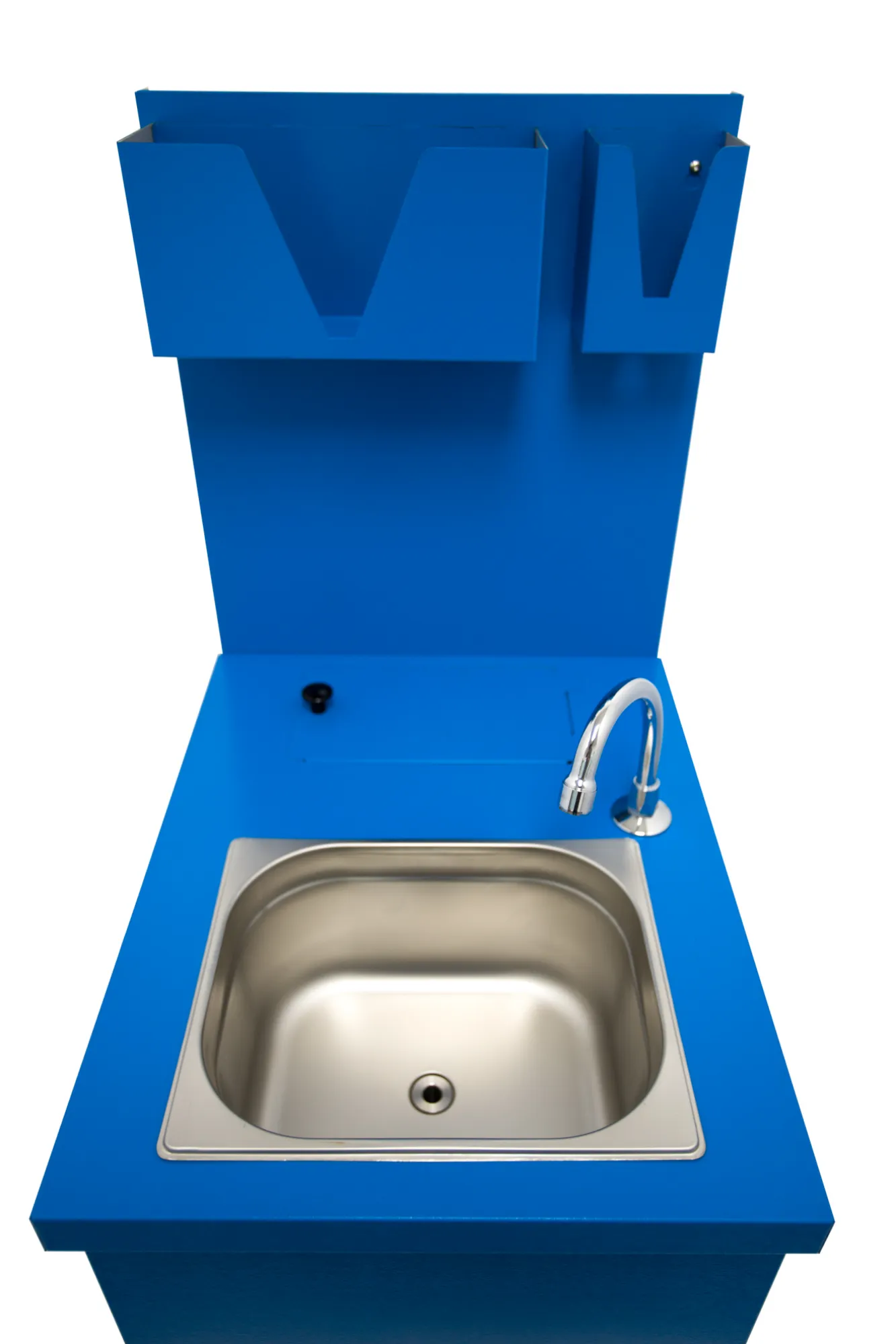 Picture of Parry MWBTLCA - Low Height Cold Water Mobile Hand Wash Basin with Accessories