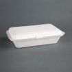 Picture of Fiesta Compostable Bagasse Hinged Food Containers 248mm