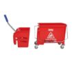 Picture of Jantex Kentucky Red Mop Bucket and Wringer 20Ltr