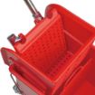 Picture of Jantex Kentucky Red Mop Bucket and Wringer 20Ltr