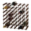 Picture of Wine Rack Dark Wood 42 Bottle