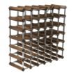 Picture of Wine Rack Dark Wood 42 Bottle